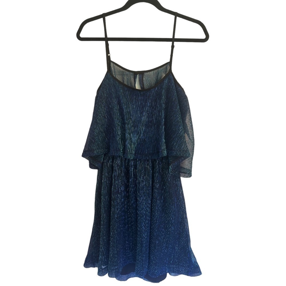 L is For Lover Mini Dress Blue